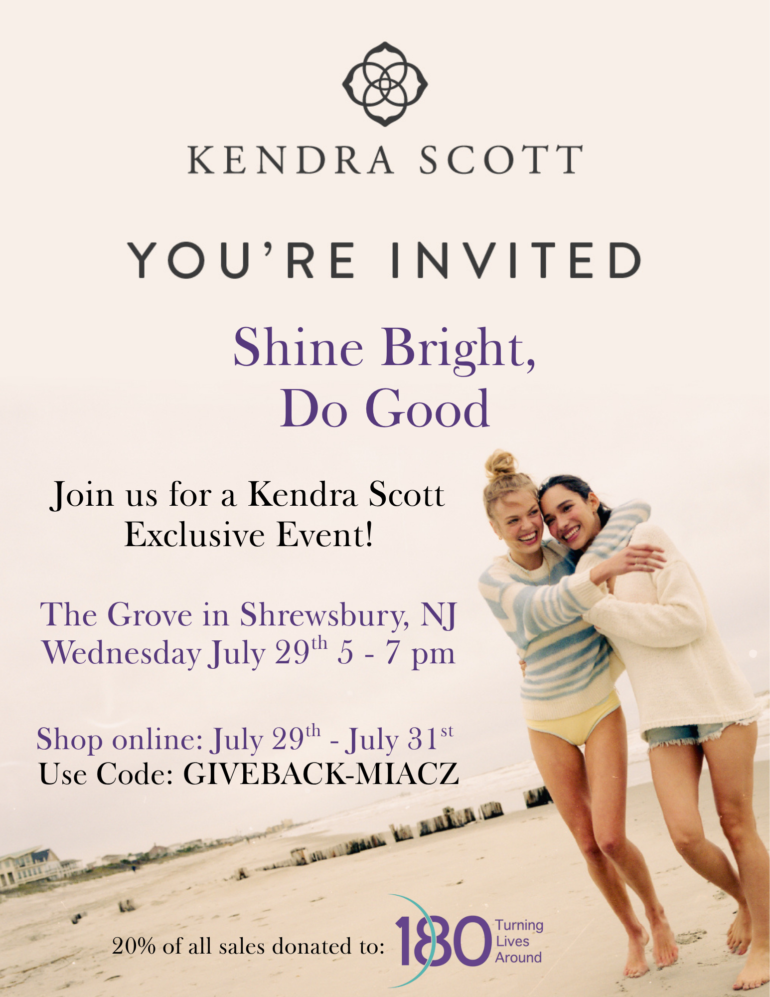 Kendra Scott Fundraising Event